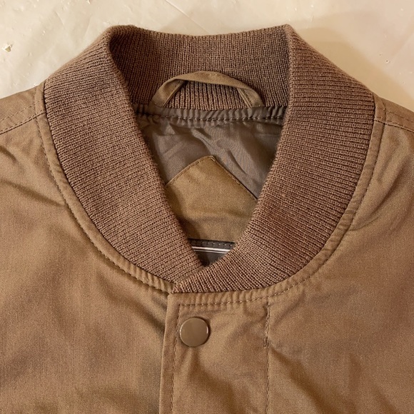 David Taylor Brown Zip Up Light Bomber Jacket M - Picture 6 of 11